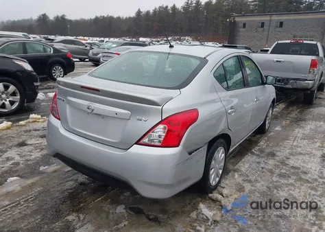 2017 Nissan Versa 1.6 S/1.6 S+/1.6 Sl/1.6 Sv z USA, uszkodzony, nr VIN 3N1CN7AP4HL812616